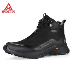 HUMTTO scarpe da Trekking professionale arrampicata all'aperto da campeggio stivali da uomo Sneakers da Trekking da montagna scarpe sportive da caccia tattiche da uomo