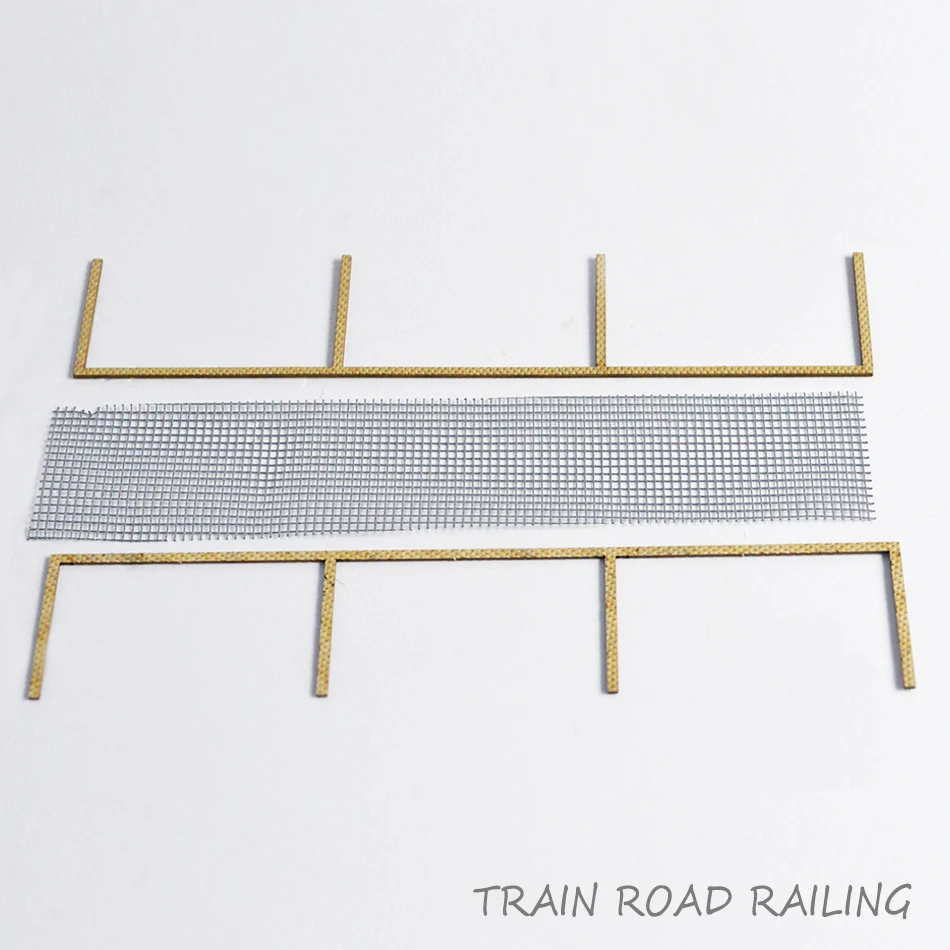 1:87 Ho Scale Railway Train Fence Model Railing Sandtable Architecture Building Landscape 1piece Guardrail for Diorama