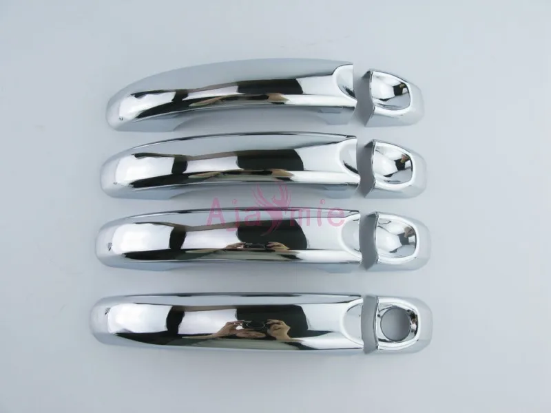 Accessories For Volkswagen VW Amarok Pick-Up Door Handle Cover 1 or 2 Key hole Protector Panel Chrome Car Styling Trim