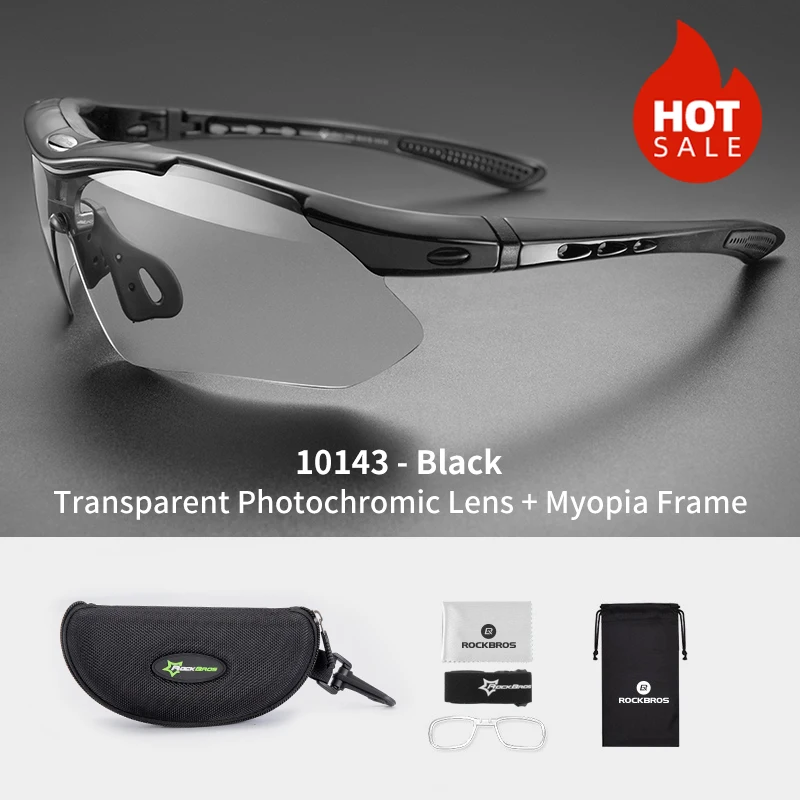 ROCKBROS Radfahren Photochromen Gläser Fahrrad Brillen Sport Männer Sonnenbrille der MTB Road Radfahren Brillen Schutz Brille 4