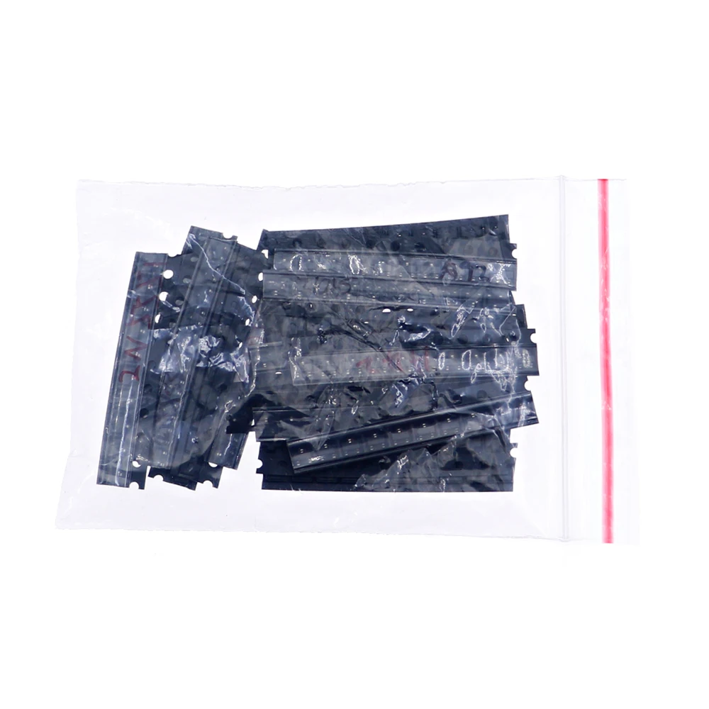 200pcs 20value Chip Transistor Assortment Kit set 2N2222 S8050 S8550 S9014 S9015 S9018 TL431 C945 A1015 C1815 A42 A92