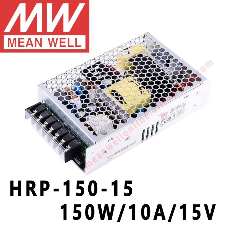 

Mean Well HRP-150-15 meanwell 15V/10A/150W DC Single Output with PFC Function Switching Power Supply online store