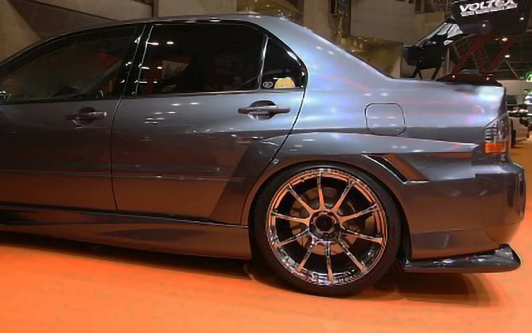 

Заднее крыло в стиле Voltex EVOLUTION EVO 7 8 9, углеродное волокно