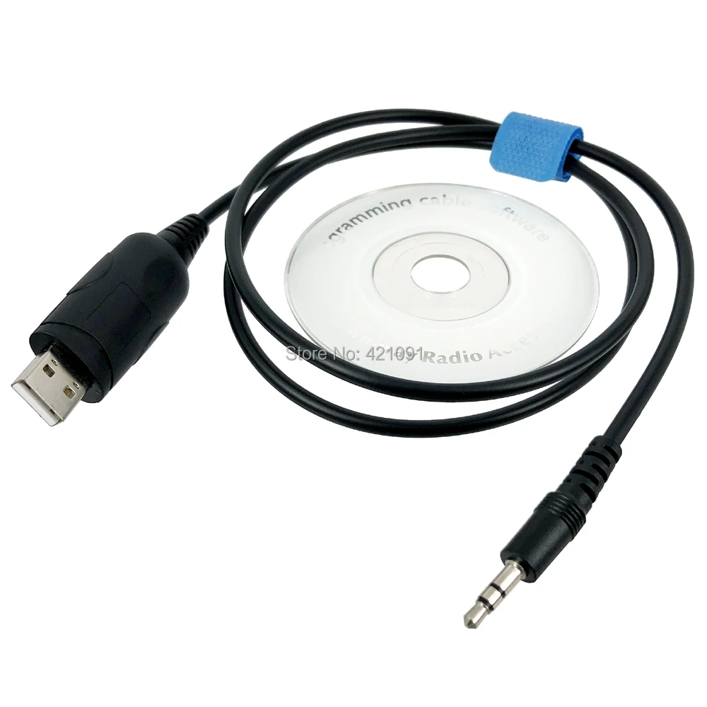 Cable de programación USB para ICOM, Radio IC-F16, F26, A110, IC-V8, V80, IC-F3, IC-F4, IC-F3026, F21, IC-F11, F33, Walkie Talkie