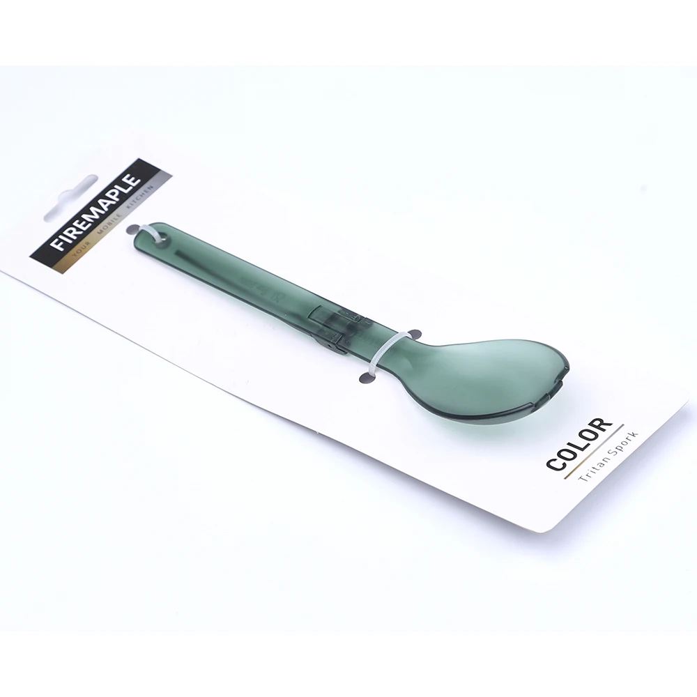 Fire Maple Color Tritan Spork Lepel Camping Draagbaar serviesgoed Wandelen Lichtgewicht diner kookgerei Vork voor reizen Backpacken