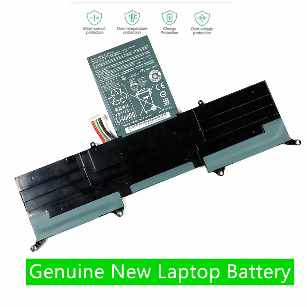 ONEVAN NEW 3ICP5/65/88 3ICP5/67/90 AP11D3F AP11D4F Original laptop Battery For ACER for Aspire S3 S3-391 S3-951 MS2346