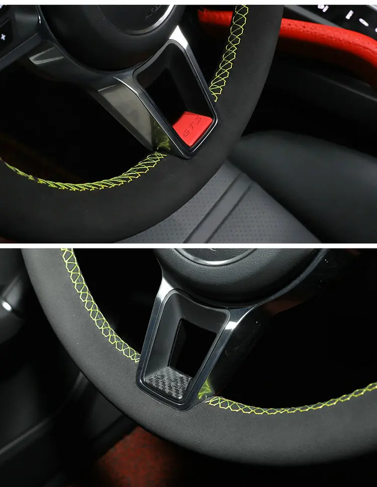 Lenkrad-Dekorationsaufkleber für Porsche Macan Cayenne Panamera Auto-Innenraum-Modifikations-Dekorationszubehör – Detail 7