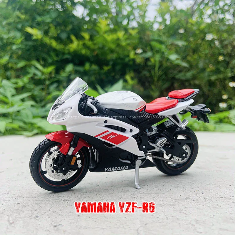 Maisto 1:18 Yamaha YZF R6 Road star original authorized simulation alloy motorcycle model toy car Static collection model