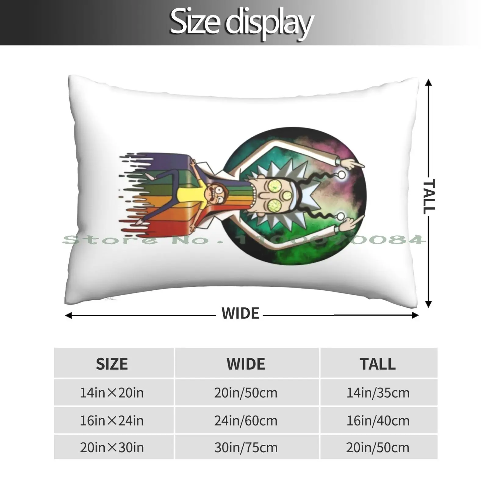 Peace Among Worlds-( Tm ) Pillow Case 20x30 50*75 Sofa Bedroom Microverse Tinyverse Peace Among Worlds Psychedelic Trippy