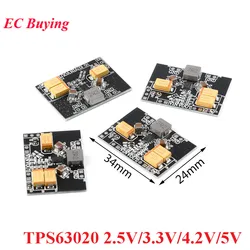 2Pcs/1pc TPS63020 Automatic Buck-boost Step up Down Power Module 2.5V 3.3V 4.2V 5V Lithium Battery Low Ripple Voltage Converter
