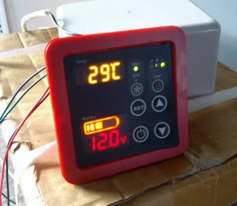 Refrigerator Electronic Temperature Controller Is Compatible with Bd Series Dc Compressor 12V24V