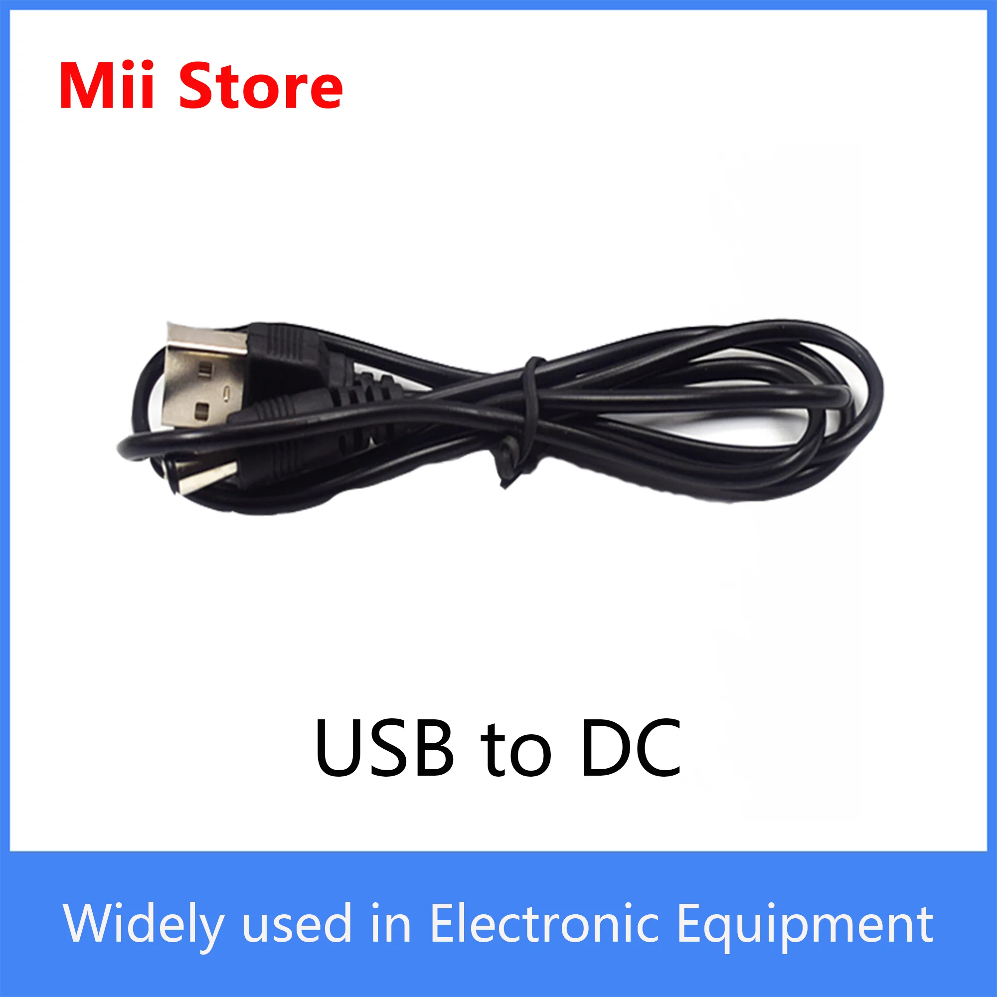 USB to DC 5.5*2.1mm Power Cable DC Power Plug USB 5V Charger power Cable Connector Barrel Jack Power Cable Connector