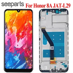 Tested Working 6.09'' LCD Screen For Huawei Honor 8A honor 8A Pro JAT-L29 LCD Display Touch Screen Digitizer Assembly+Frame