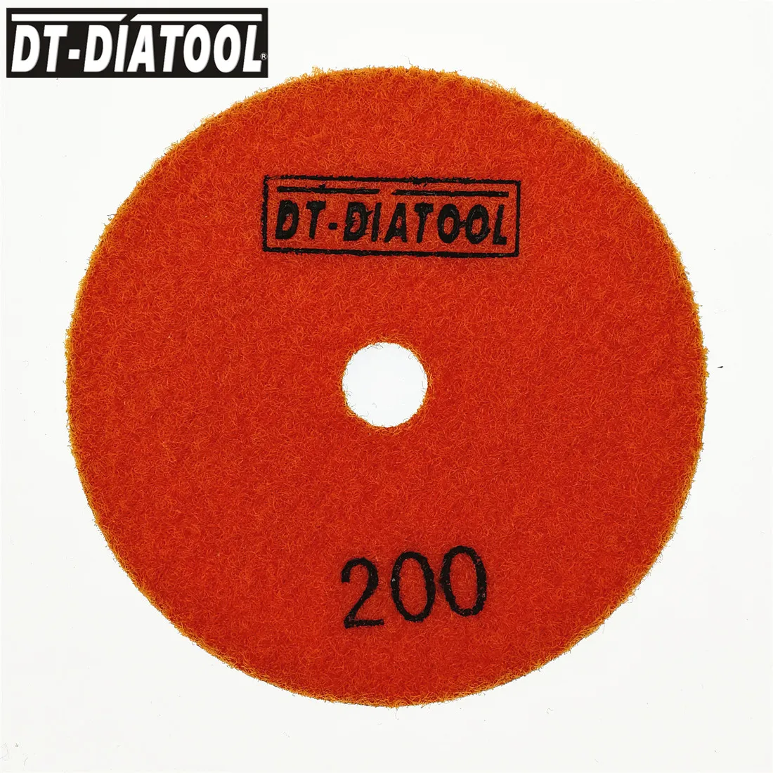 DT-DIATOOL-Disco de Lixa para Pedra De Mármore De Granito, Almofadas De Polimento A Seco, Disco Abrasivo, Resina Bond Diamond, Dia 4 ", 100mm, 7Pcs Set