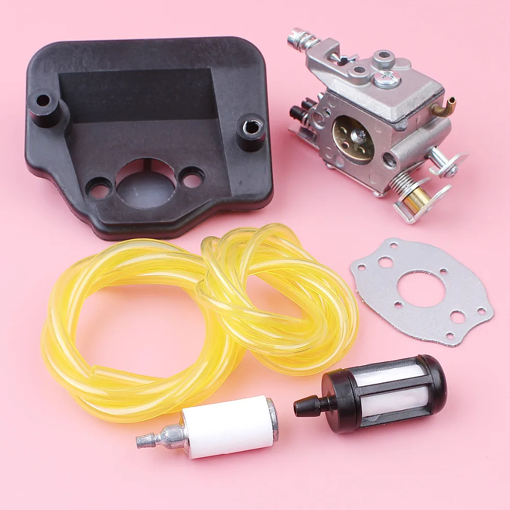 Bộ Chế Hòa Khí Không Lọc Nhiên Liệu Dòng Vòi Đệm Cho Husqvarna 136 137 141 142 Máy Cưa Xích Dự Phòng Công Cụ Phần Бензопила