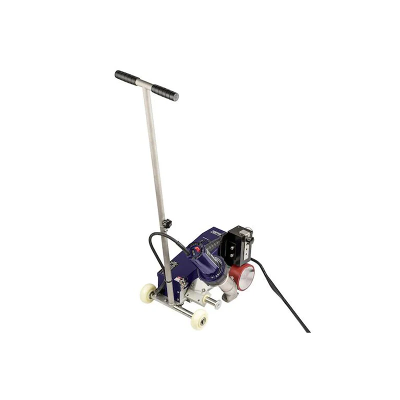 40mm WELDY AC220V Waterproofing Hot Air Welding Machine for PVC TPO Thicker Tarpaulins Banners Roofing with 1600W Heat Gun