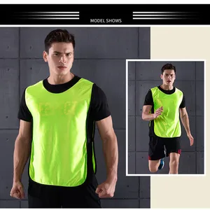 الجملة مخصص سترة رياضية الكبار الاطفال قمصان كرة القدم فريق تدريب المجموعة المرايل تنفس سترة كرة القدم سباق قميص أفضل 9 مبيعات قمصان لفرق كرة القدم - رقم 9