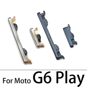 Novo botão lateral de potência e volume para motorola moto g5, g7, g6, g8, g9 plus, play 12 principais vendas botão moto g5 - №4