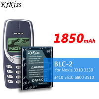 1850mAh Replacement BLC-2 BLC2 BLC 2 Cell Phone Battery for Nokia 3310 3330 3315 3350 3510 6650 6800 3550 3410 3510 5510