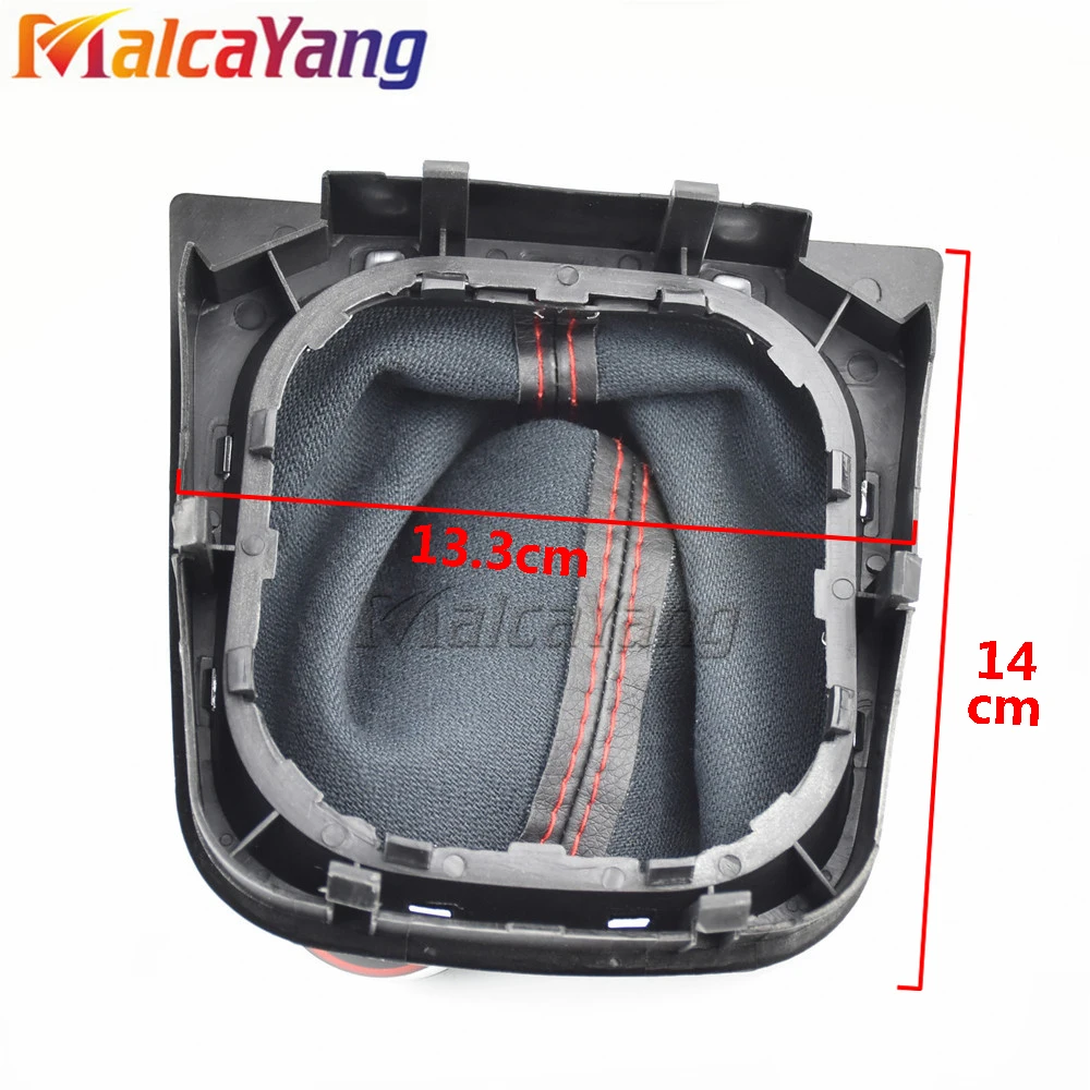 

5 6-скоростная ручка переключения передач из натуральной искусственной кожи для VW Volkswagen Golf V 5 Golf VI 6 GTD G-TI R20 Sport EOS Jetta Scirocco