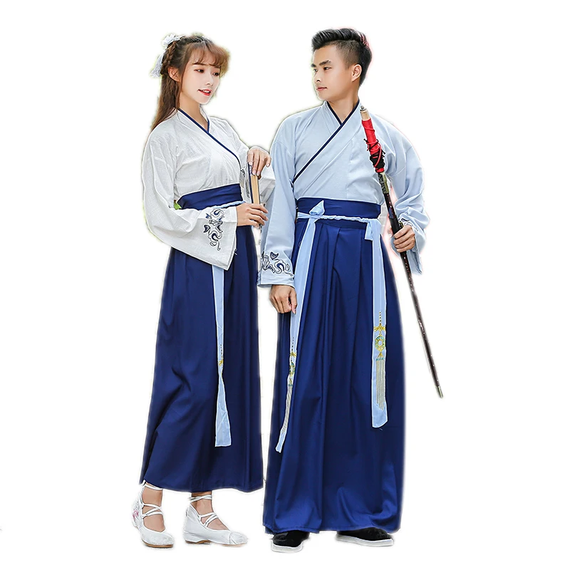 Robe Hanfu traditionnelle chinoise, vêtements de princesse de la dynastie Tang, élégants, tenue équestre pour Couple CP, Costume de danse ancienne