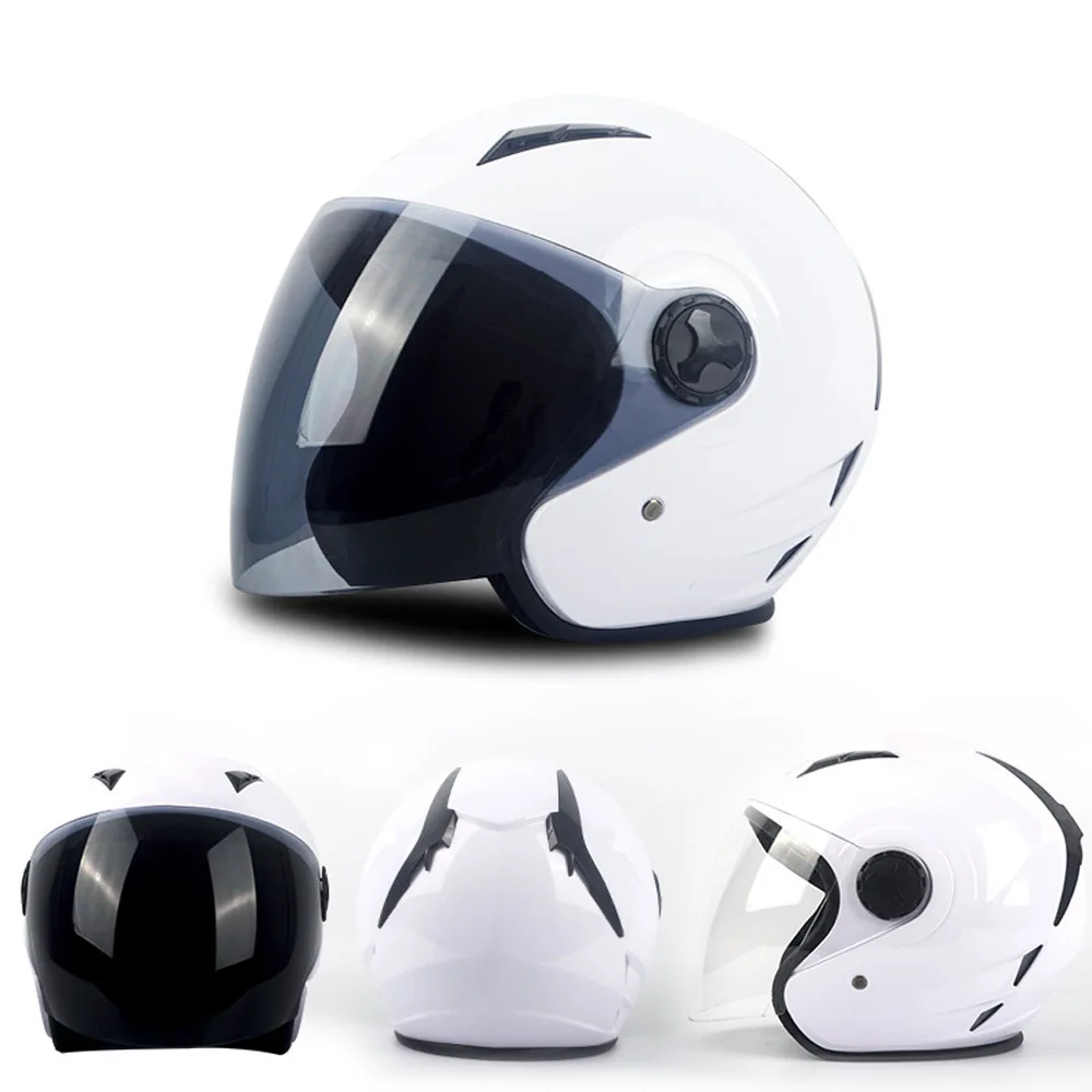 

ABS Material Motorcycle Helmet Men and Women Summer Half-Covered Light Unisex Half Helmets Protected Helmet