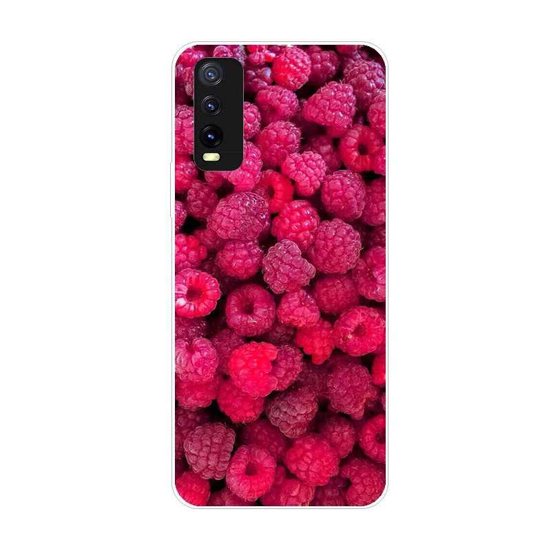 For Vivo Y11s Case Silicone Soft Wolf Phone Cases for Vivo Y12s v2027 v2029 / VivoY11s Case Black TPU Coque for Vivo Y 11S Para