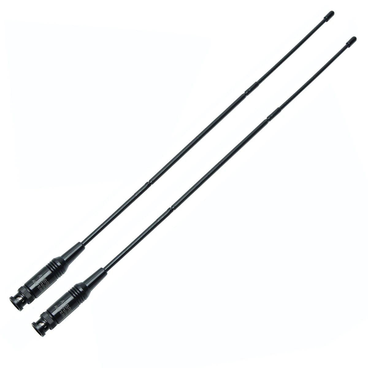 2PCS ABBREE CB 27Mhz 16.34in BNC Antenna for CB Handheld/Portable Radio Cobra HH50WXST HH50 Midland Alan 42 75-82 MHS75 Unid