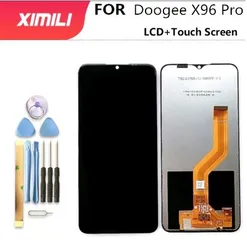 New Original LCD Display + Screen Touch Digitized Assembly Replacement With Tools For DOOGEE X96 Pro Phone