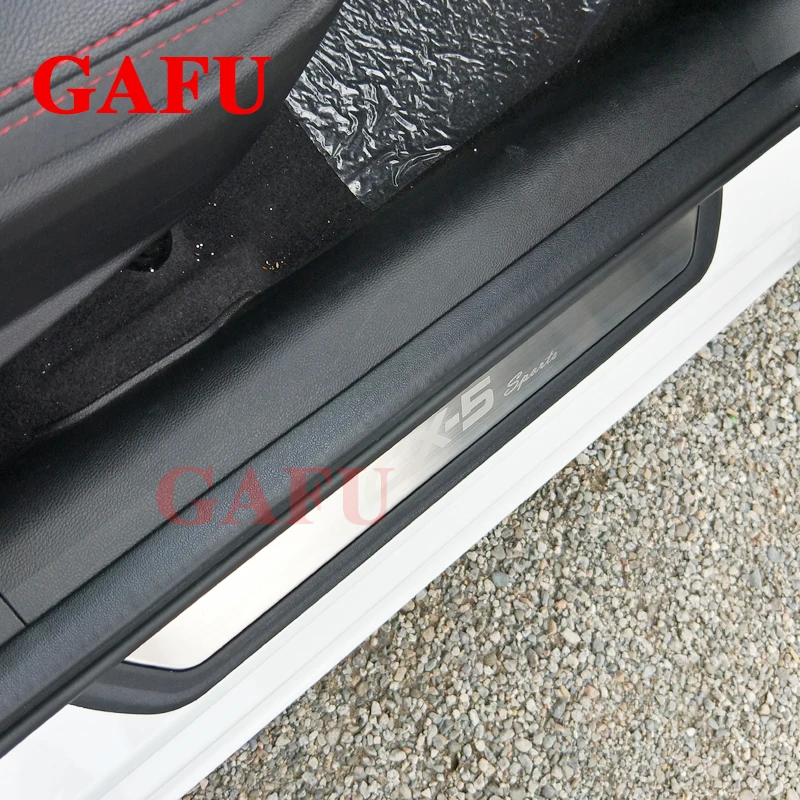 

For Mazda Cx-5 Cx5 2018 2020 2021 Stainless Steel Door Sill Plate Door Scuff Cover Kick Step Trim Protector Car Accessories