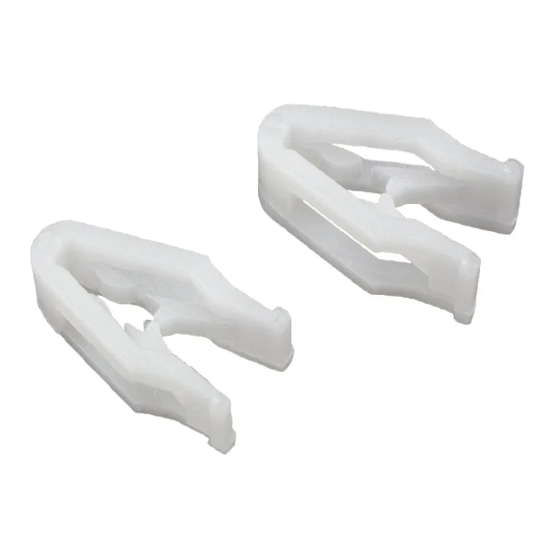 Car Console DVDCD Trim Clamp White Instrument Panel U-Type Clips Retainer