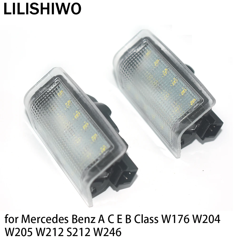 

LILISHIWO Courtesy ​Footwell Door Luggage Trunk Light Lamp for Mercedes Benz A C E B Class W176 W204 W205 W212 S212 W246