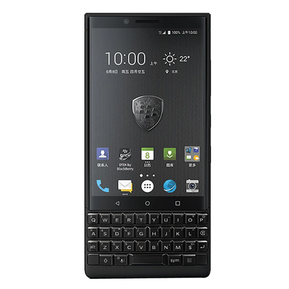 Original BlackBerry KEY2 4G LTE Mobile Phone 4.5'' 6GB RAM 64GB/128GB ROM Octa Core Snapdragon 660 Octa-Core  CellPhone