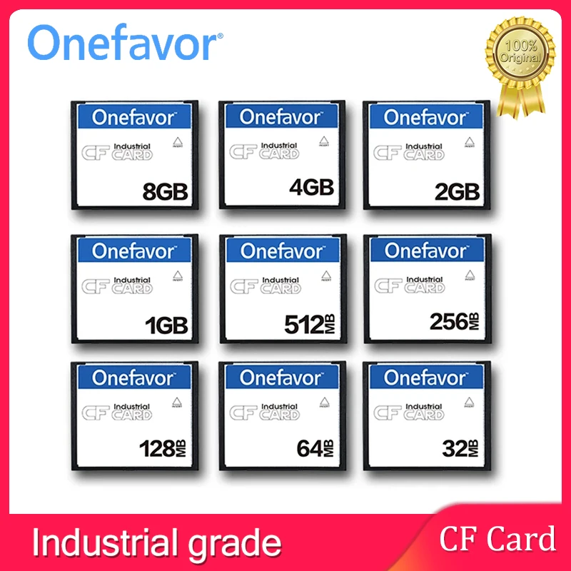 CF 32MB 64MB 128MB 256MB 512MB 1GB 2GB 4GB 8GB  CF Card Memory Card Compact Flash For Computers Laptops CNC  Industrial