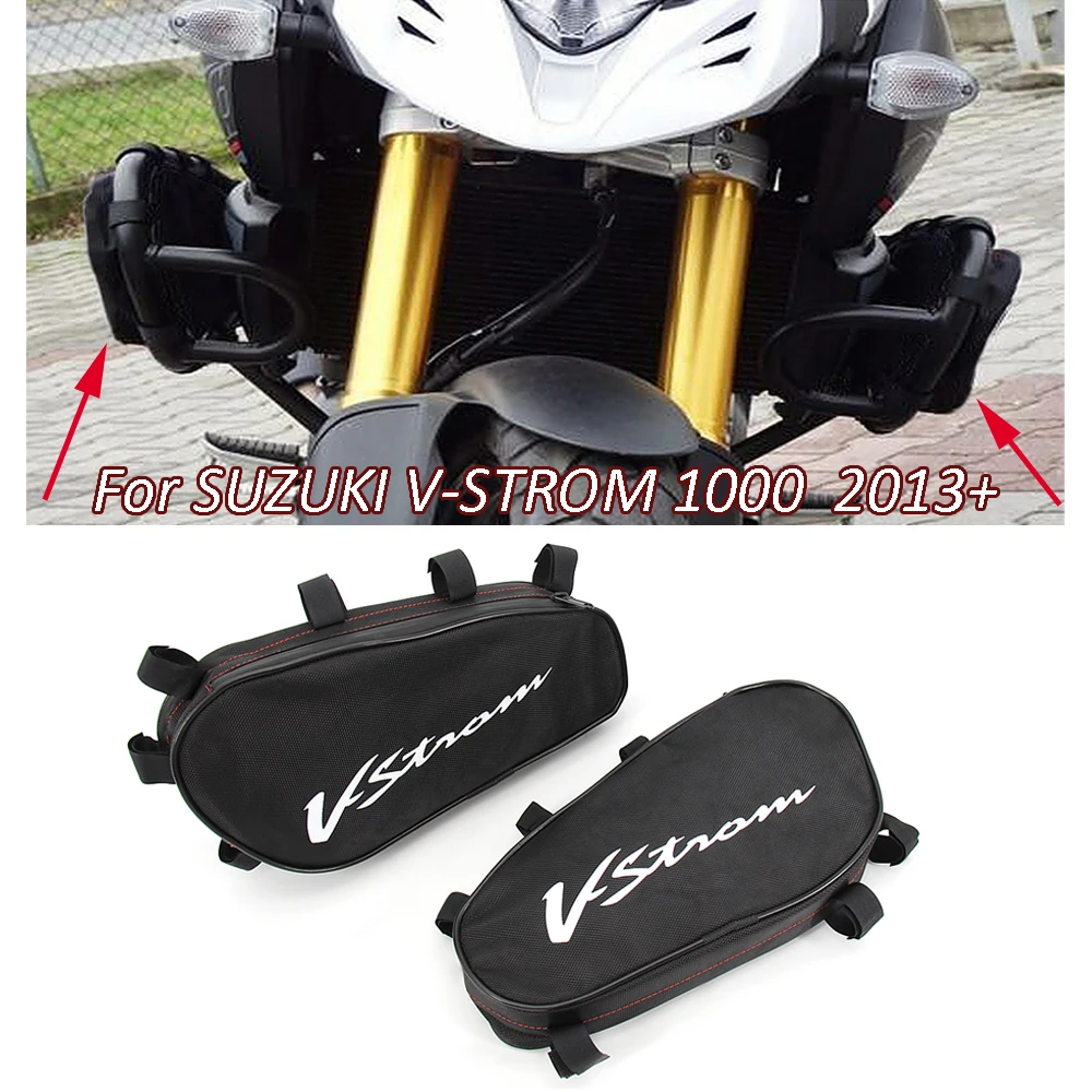 Positioning Tool Bag 2013-2020 For SUZUKI V-STROM DL1000 DL 1000 Motorcycle Accessories Frame Crash Bar Waterproof Repair Bag