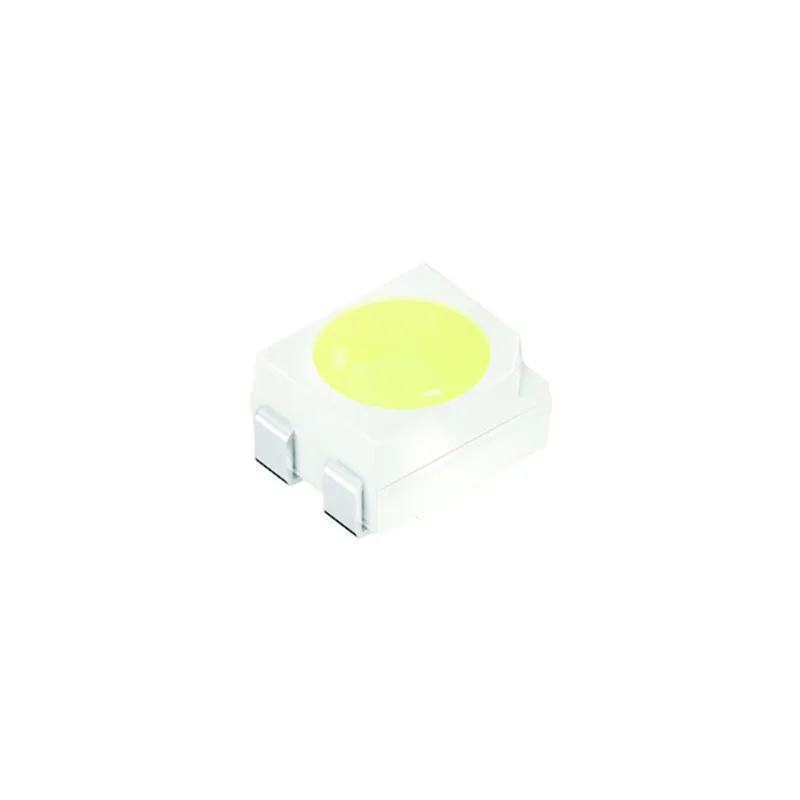 12PCS, LW E6SC, 3528 COOL WHITE SMD LED, PLCC-4, About 7000K, Common Anode (+) ,30mA 3V