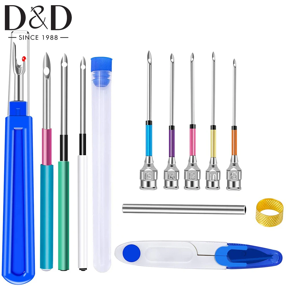 

13Pcs Punch Needle Tool Punch Needle Embroidery Kits&Cross Stitch Tools Kit For Embroidery Floss Poking Cross Stitching Beginner