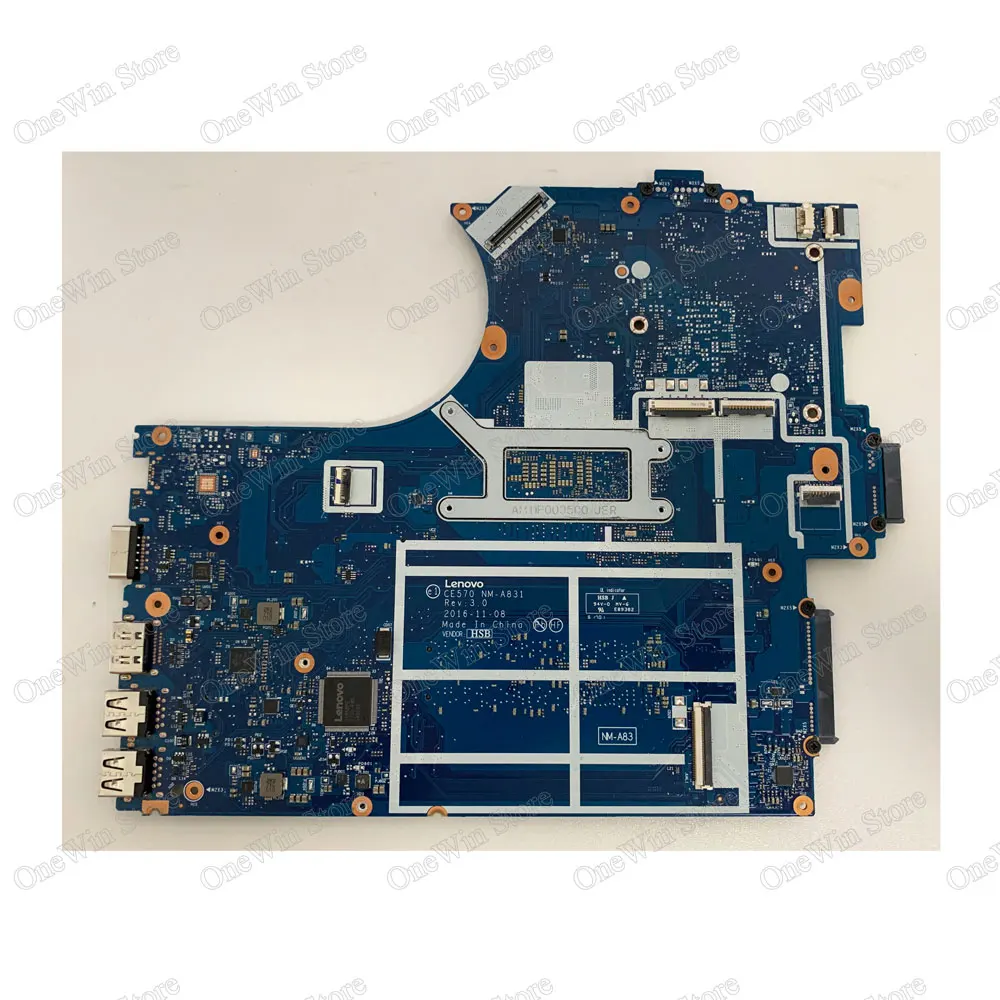 Imagem -06 - Placa Mãe Integrada para Notebook Cpu 520 Win Y1.2 Mais 2.0 para Thinkpad E570 20h5 20h6 Notebook Lenovo Placas de Mãe 100 Testada Fru 01ep405