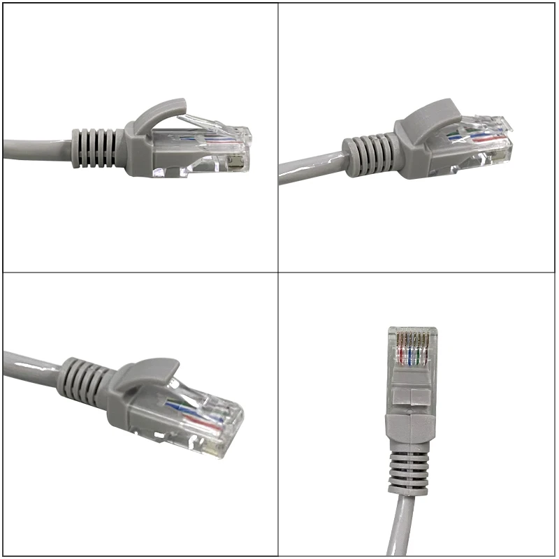 Câble Ethernet RJ45 LAN pour caméra IP CAT5E et ordinateur portable, 5M/10M/15M/20M