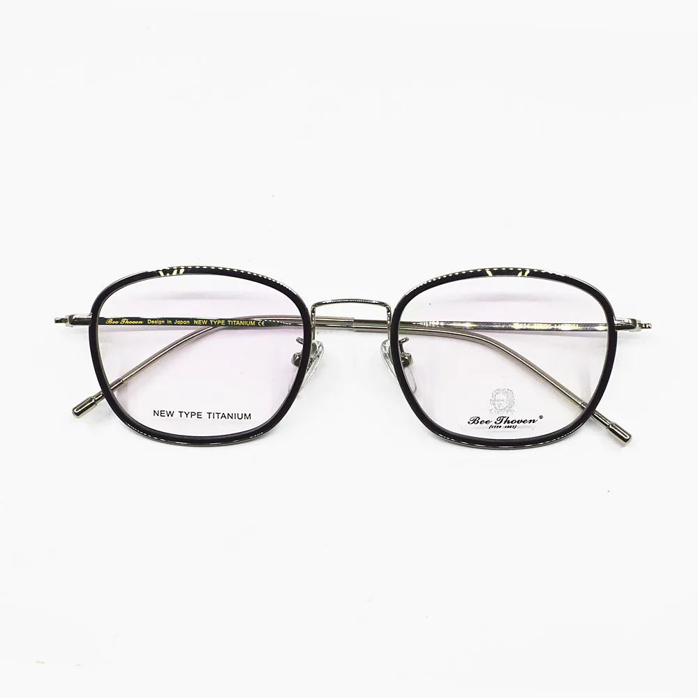 100% Pure Titanium Eyeglass Frames Full Rim Lightweight unisex Optical Men Women Glasses Rx able