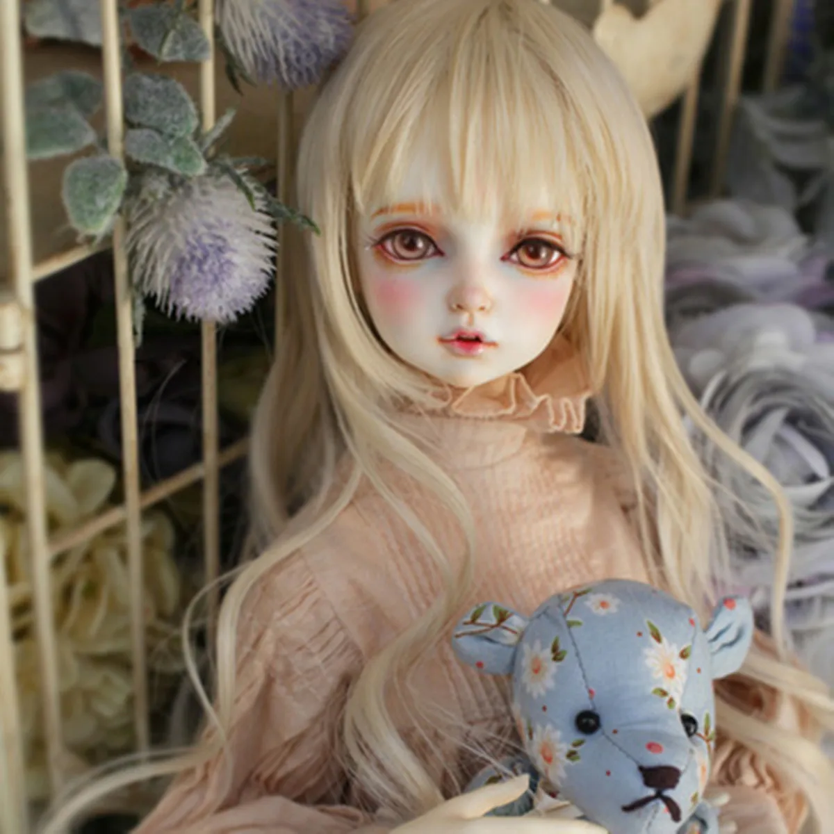 

1/3 BJD SD кукла маленькая девочка кукла три точки Бэмби Эмма Улучшенная искусственная кожа