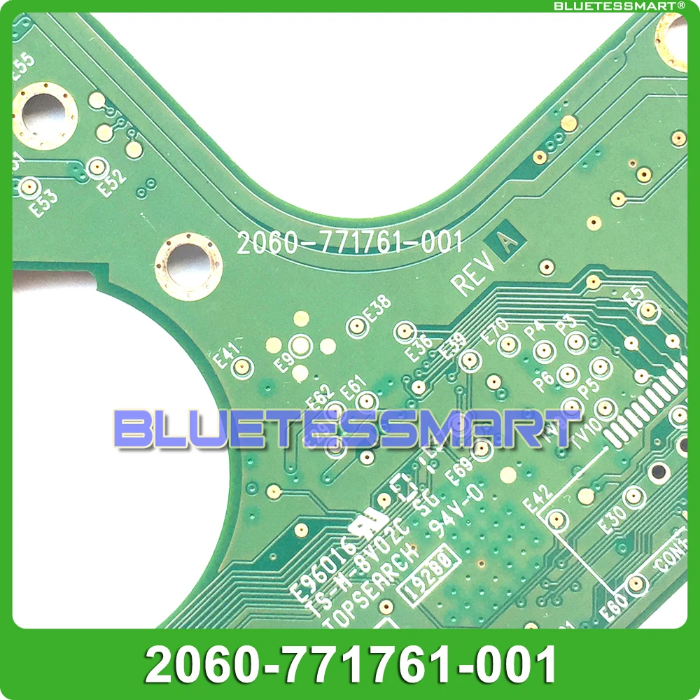 Placa de circuito PCB HDD 2060- 771761 -001 REV A/P1 para recuperação de dados de reparo de disco rígido WD 2.5 SATA