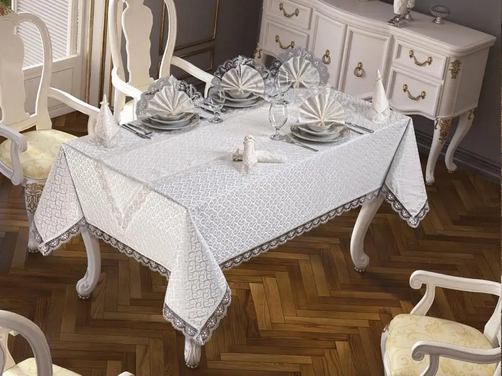 Kdk Carefree Table Cover Clover Cream