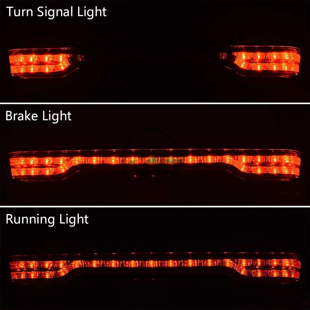 Smoke Trunk LED Brake Turn Tail Light For Harley 2014-2025 Touring Road King Road Street Electra Glide Tri Glide Ultra Lmited