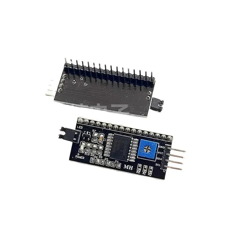 IIC/I2C/ interface LCD1602 Adapter Board to Send Function Library LCD2004 Adapter Version PCF8574 Expansion