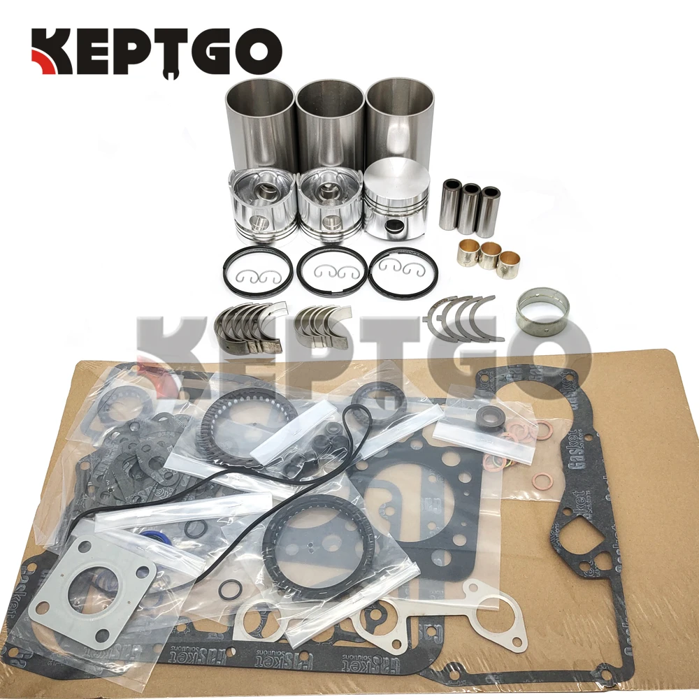 D750 D750-B Engine STD Rebuild Kit For Kubota B5200 B7100 B7100HST-DT Bobcat Tractor