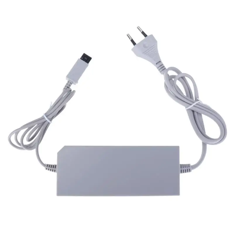Adaptador de corriente AC 100-240V, cargador de 12V y 3,7a para Nintendo Wii, controlador de consola de juegos, enchufe europeo y británico