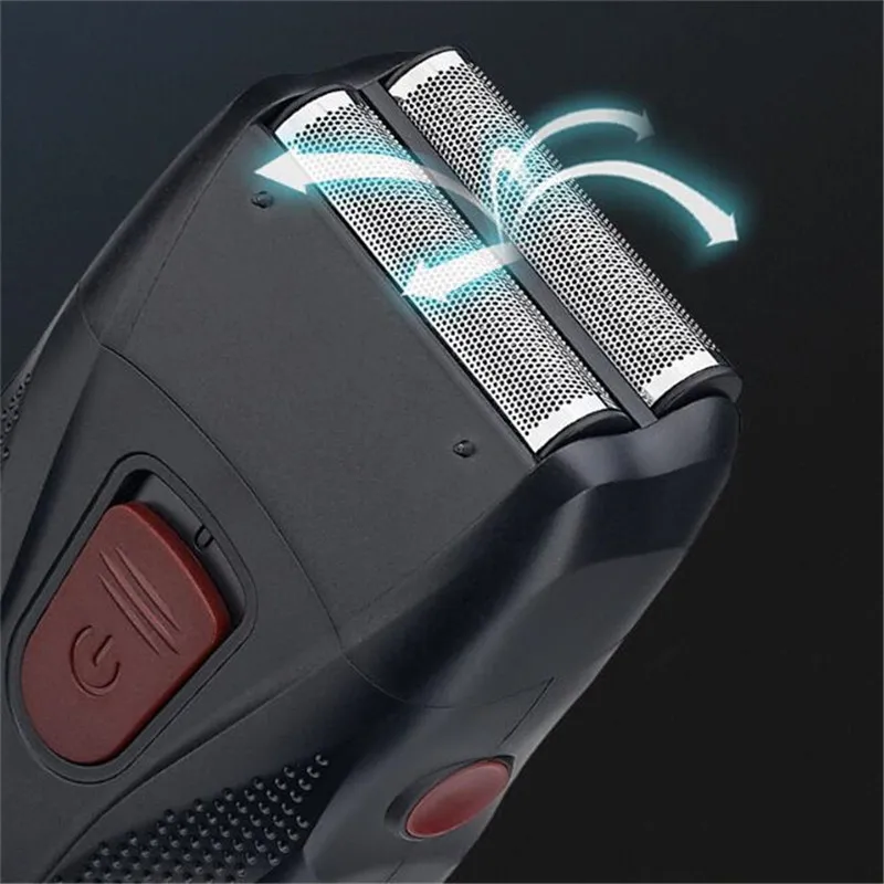 Portable Electric Beard Shaver Foil Blade Head Shaving Hair Cutting Machine Man Razor Personal Care Tool Face Shave Trimmer Cut