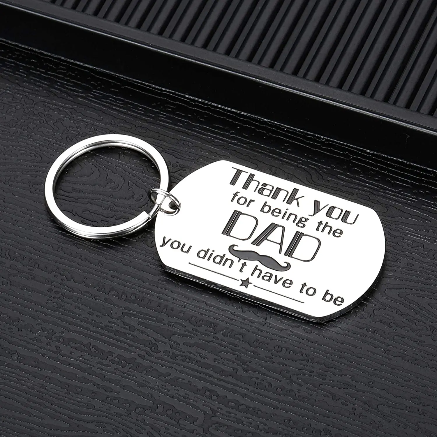 Funny Step Dad Gifts Keychains for Father Dad in Law Christmas Fathers Day Bonus Stepdad Dad Keychain Gift Thanksgiving Present