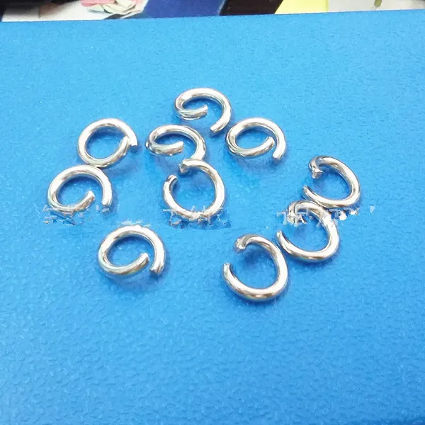 1000Pcs/Bag The Latest Stainless Steel Bracelet Necklace Link Opening Lap Diy Jewelry Accessories